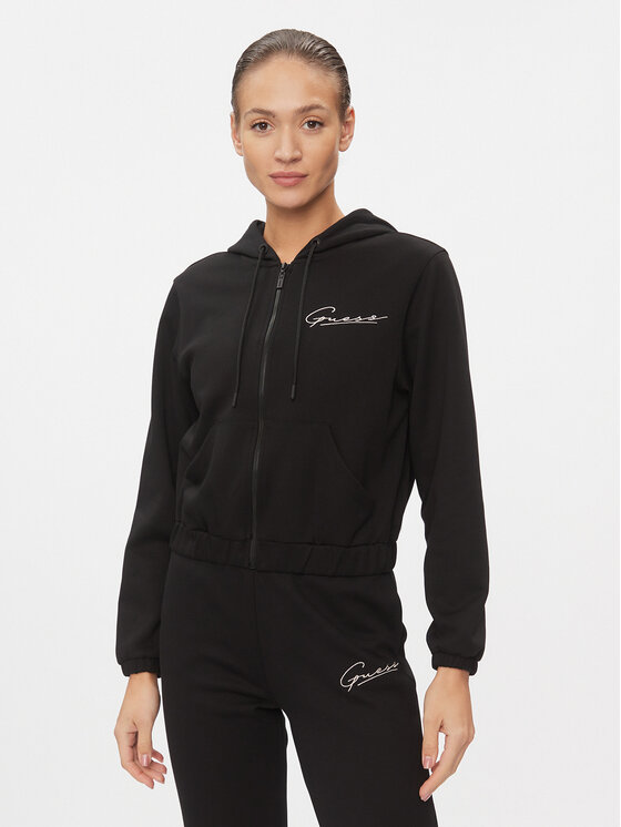 Guess Mikina Allycia V4RQ02 KC3D2 Čierna Regular Fit