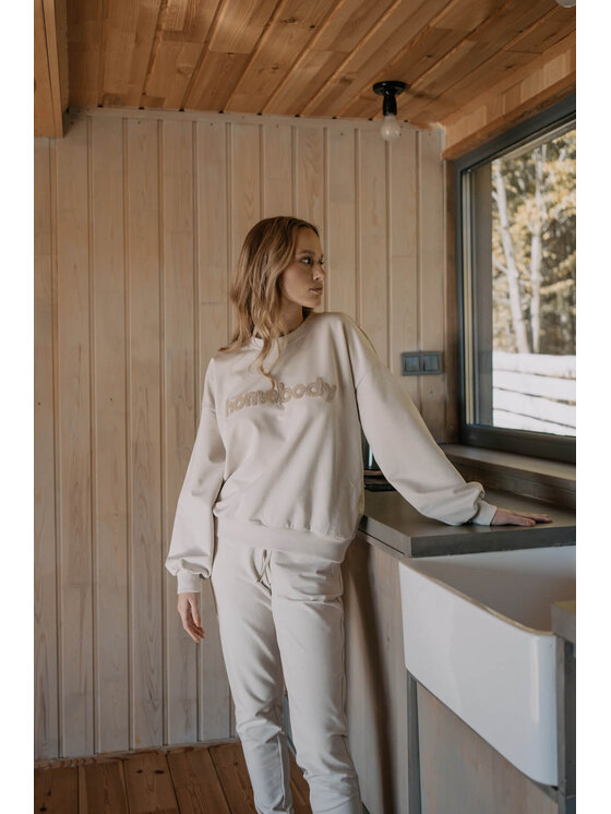 White pocket White pocket Bluza Bluza Beżowy
