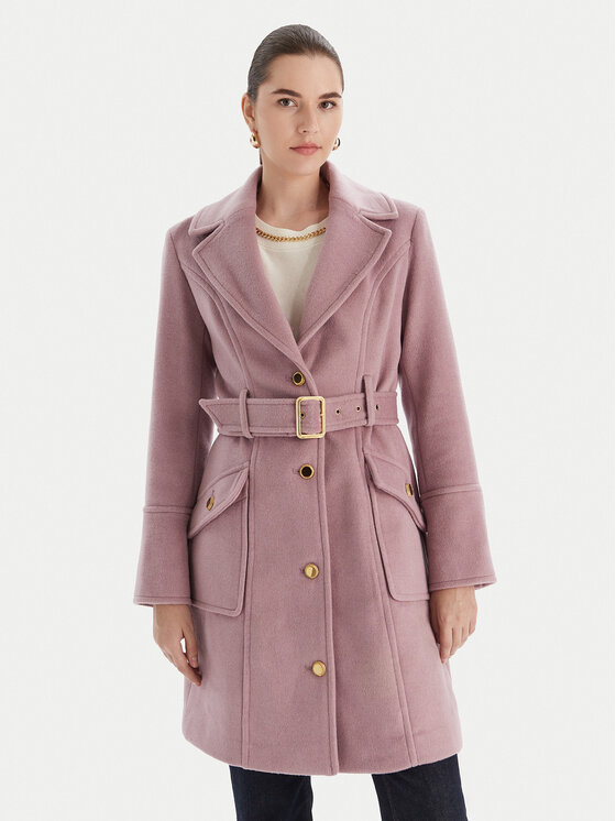 Marciano Guess Marciano Guess Cappotto di lana 5BGL26 1799Z Viola Regular Fit