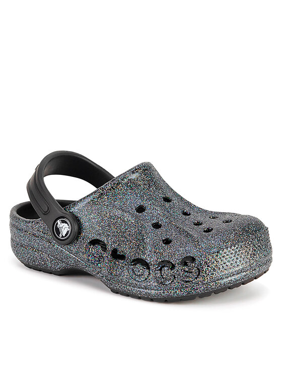 Womens silver glitter crocs cheap