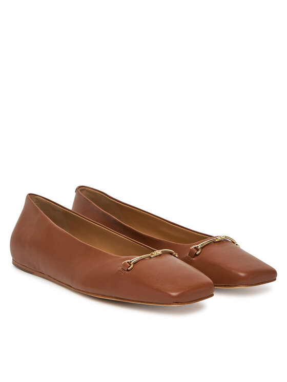MICHAEL Michael Kors MICHAEL Michael Kors Baleriny Lena 40S5LEFP1L Brązowy
