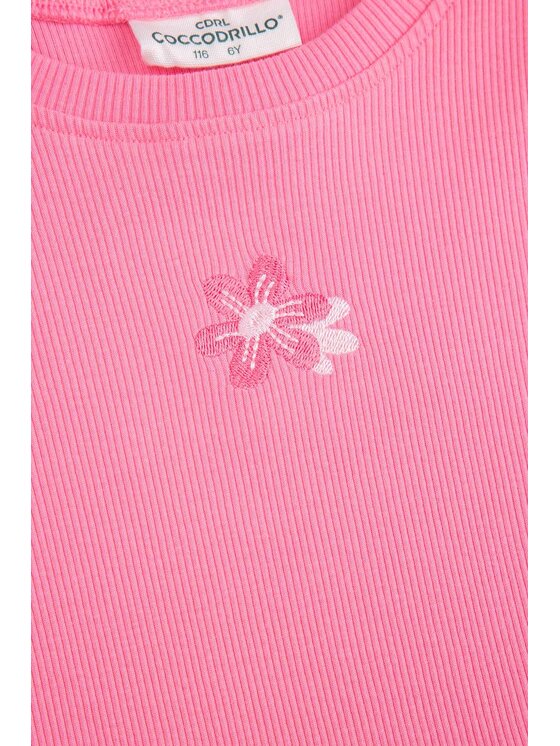 Coccodrillo Coccodrillo Každodenné šaty WC6129101FGK-007 Ružová Regular Fit