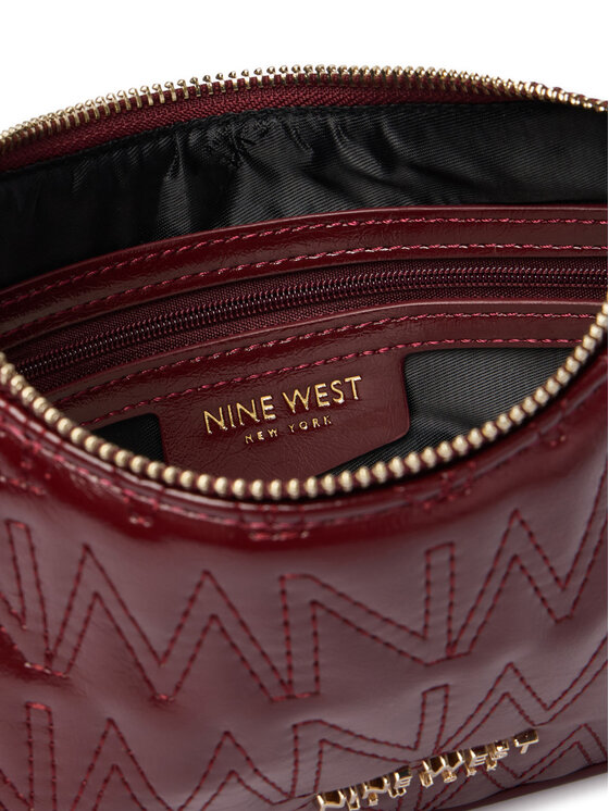 Nine West Nine West Torbica CEO-SILKEN GLOW-LA482-7888 Tamnocrvena