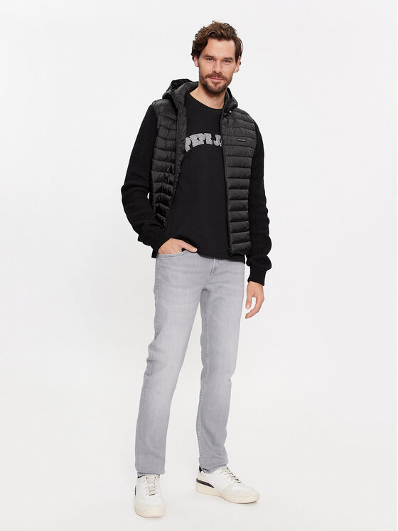 Pepe Jeans Pepe Jeans T-Shirt Clement PM509220 Černá Regular Fit