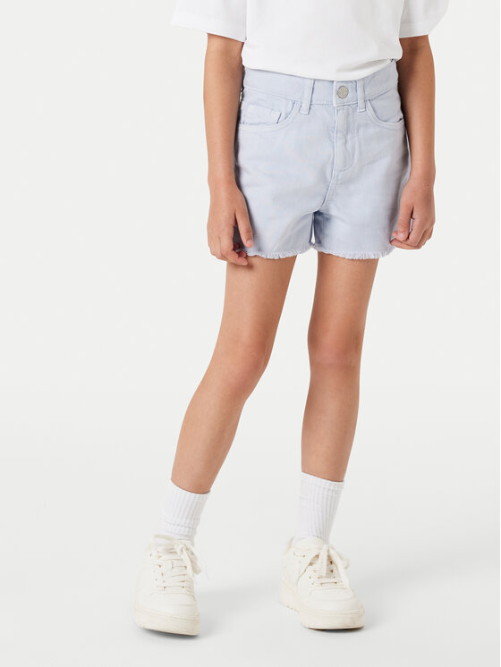 NAME IT NAME IT Džínové šortky 13239003 Světle modrá Mom Fit
