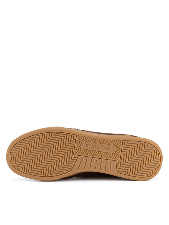 GINO ROSSI Gino Rossi Sneakersy CARLO-01 124AM Brązowy