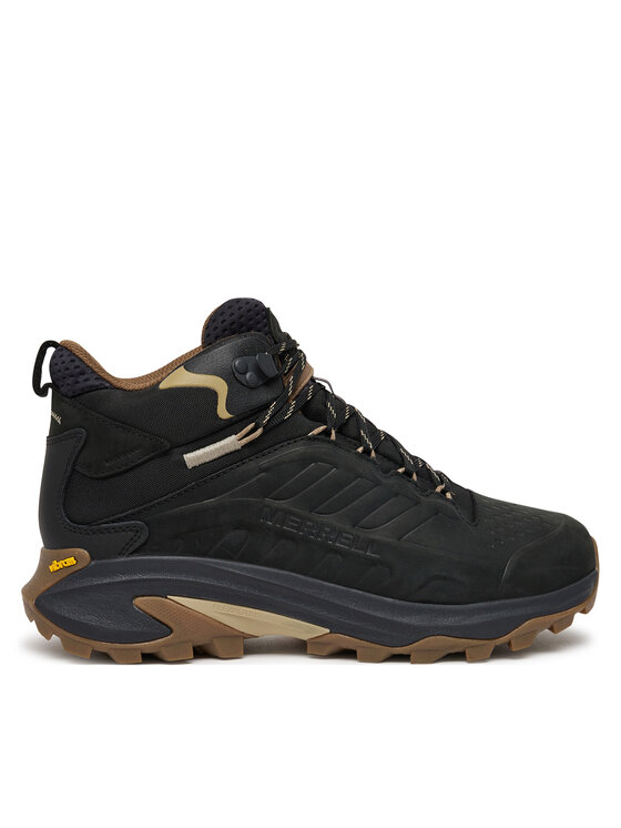 Merrell Merrell Trekingová obuv Moab Speed 2 Leather MID Waterproof J037777 Černá