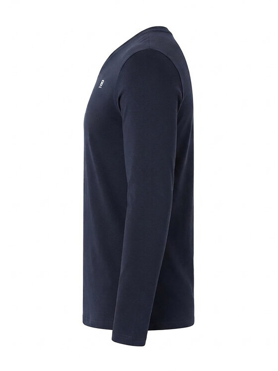 Ombre Ombre S dlouhým rukávem L172 Tmavomodrá Regular Fit
