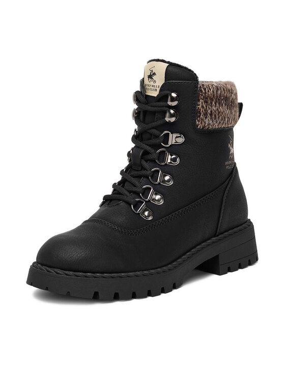 Beverly Hills Polo Club Beverly Hills Polo Club Schnürstiefeletten CEO-CS6135-07 Schwarz
