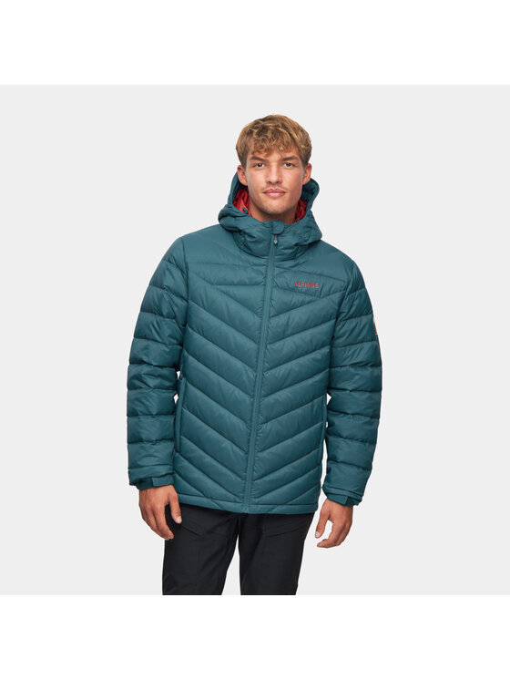 Alpinus Męska Kurtka puchowa, rozmiar M, Niebieska, Pollux