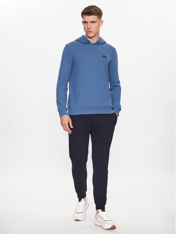 Guess Guess Bluza M3YQ10 KBTP1 Niebieski Regular Fit