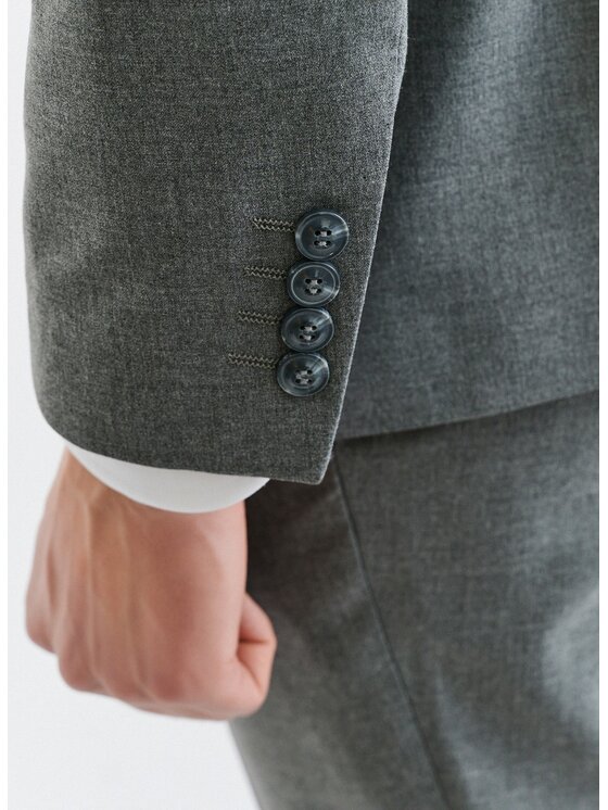Pako Lorente Pako Lorente Marynarka P23SF-3G-005 Szary Slim Fit