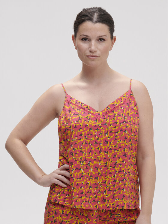 Simone Pérèle Simone Pérèle Cămașă pijama Songe 18S900 Roz Comfort Fit
