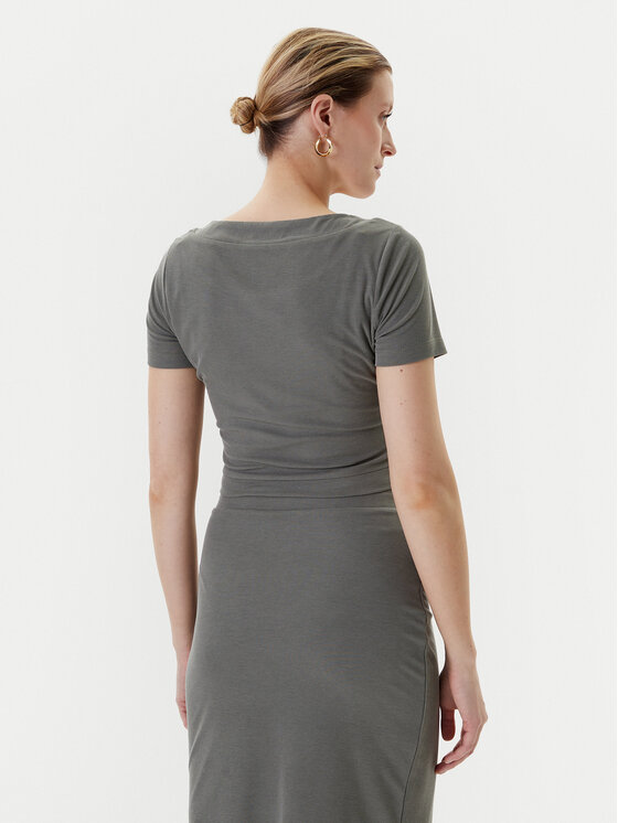 Guess Guess Majica W5YP14 KAQL2 Zelena Regular Fit