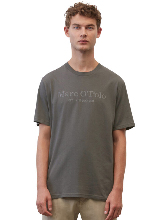 Marc O'Polo Marc O'Polo Тишърт B21201251052 Сив Regular Fit