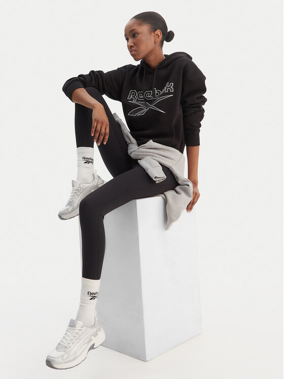 Reebok Reebok Bluza Cali RK25174CCW Czarny Regular Fit