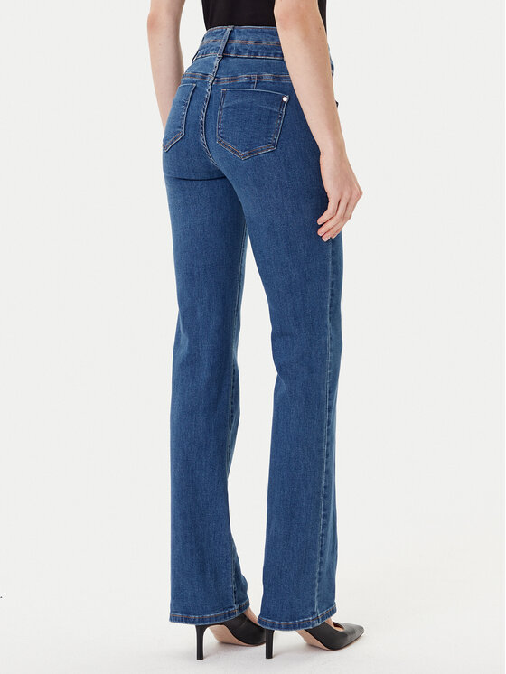 Morgan Morgan Blugi 241-POLEN3 Albastru Bootcut Fit