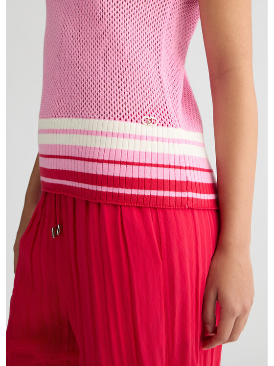 Liu Jo Liu Jo Maglione TA5287M Rosa Regular Fit