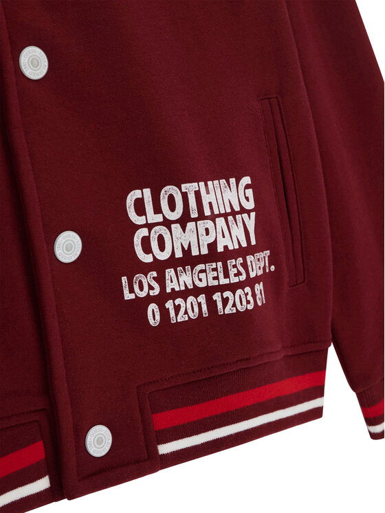 Guess Guess Sweatshirt L6YQ03 K4013 Dunkelrot Regular Fit
