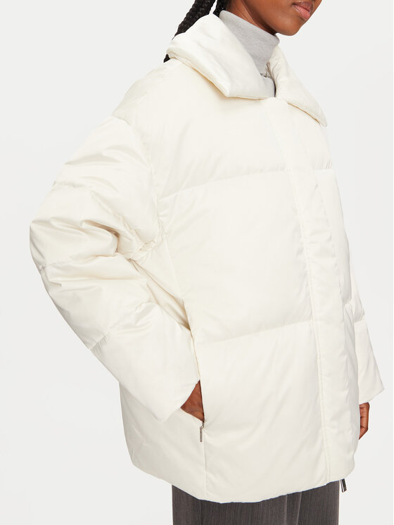 Calvin Klein Calvin Klein Kurtka zimowa K20K207720 Écru Regular Fit