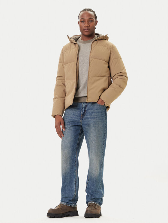 Jack & Jones Jack & Jones Geacă de iarnă Global 12283517 Bej Regular Fit