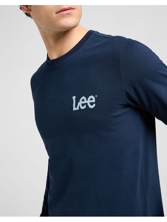 Lee Lee Koszula LS WOBBLY Niebieski Regular Fit