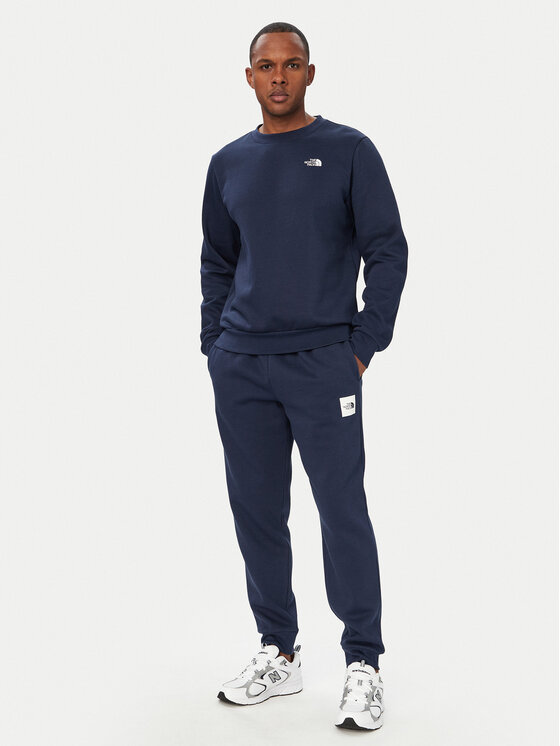 The North Face The North Face Sportinės kelnės Box Half Dome NF0A8JB0 Tamsiai mėlyna Regular Fit