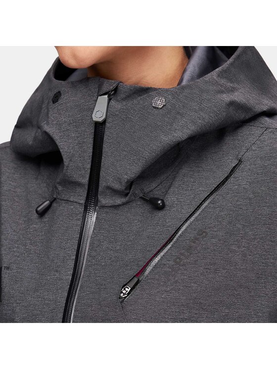 Alpinus Alpinus Kurtka hardshell Gingera Czarny Regular Fit