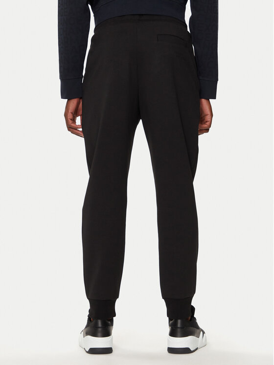 Armani Exchange Armani Exchange Teplákové nohavice 6DZPAB ZJKBZ 1200 Čierna Regular Fit