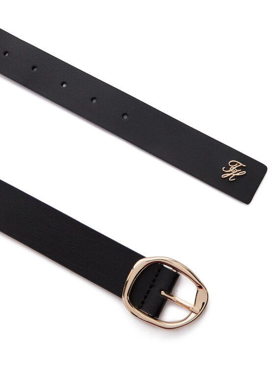 Tommy Hilfiger Tommy Hilfiger Колан Th Sculpt 3.0 AW0AW18697 Черен