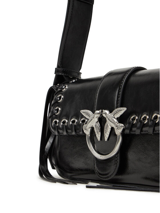 PINKO PINKO Handtasche Love One Mini Slouchy Fl PE 25 PLTT 104340 A28D Schwarz