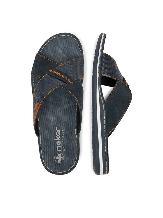 Rieker Rieker Şlapi 21098-14 Bleumarin