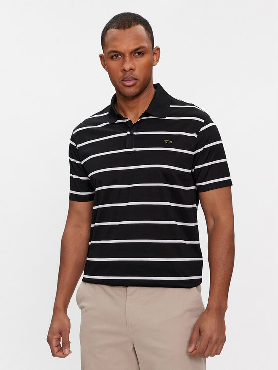 Paul&Shark Paul&Shark Polo 24411302 Μαύρο Regular Fit