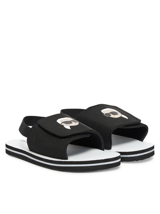 Karl Lagerfeld Kids Karl Lagerfeld Kids Sandały Z30384 S Czarny