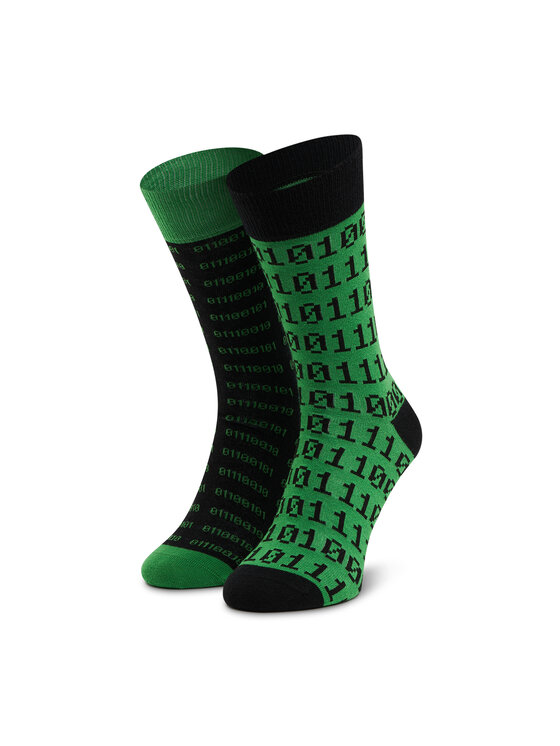 Dots Socks Dots Socks Високі чоловічі шкарпетки D20WF-SX-029-X-041046 Зелений