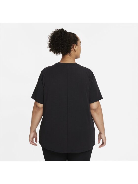 Nike Nike T-shirt Dri-FIT One Luxe Nero Regular Fit