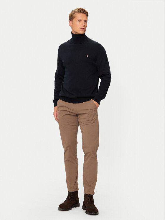 Gant Gant Dolčevita Classic 8030563 Tamnoplava Regular Fit