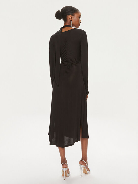 Bruuns Bazaar Bruuns Bazaar Повсякденна сукня Galathea BBW3873 Чорний Slim Fit