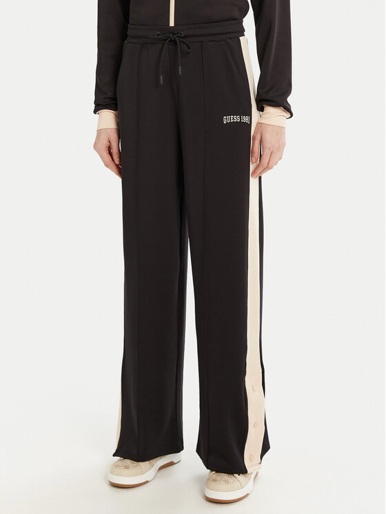 Guess Pantaloni da tuta V5RB00 KCO72 Marrone Regular Fit, taglia : M