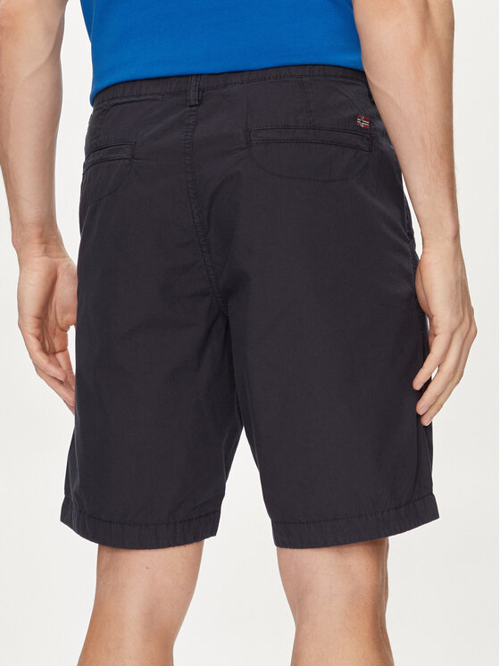 Napapijri Napapijri Pantaloncini di tessuto Nakuru 6 NP0A4HRV Blu scuro Regular Fit