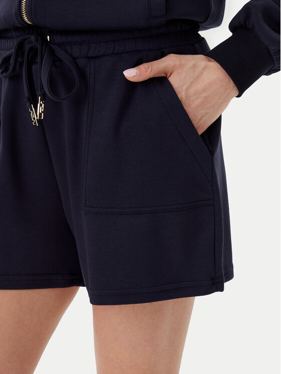 Gaudi Gaudi Stoffshorts 511BD24007 Dunkelblau Regular Fit