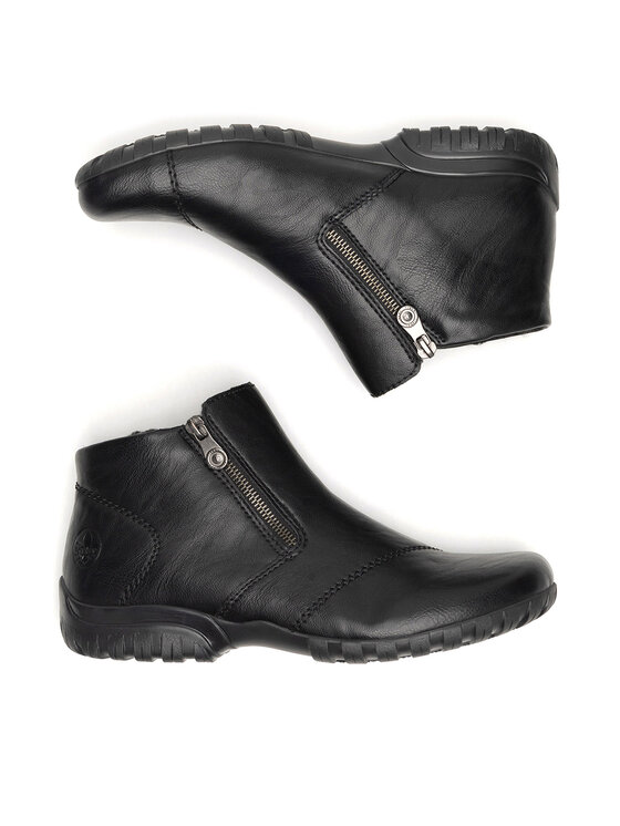 Rieker Rieker Μποτάκια L4663-01 Μαύρο