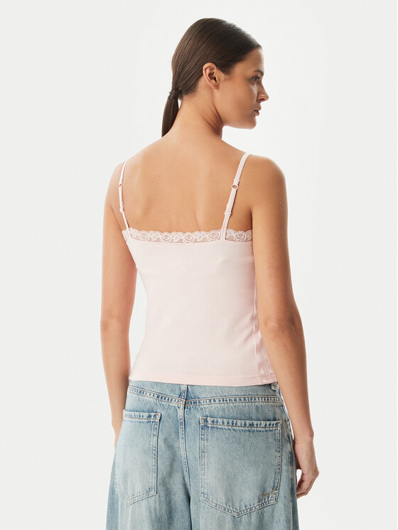 adidas adidas Top KC6438 Růžová Slim Fit