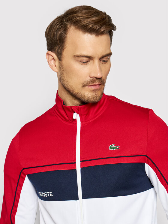 Lacoste Lacoste Суитшърт SH9543 Червен Regular Fit
