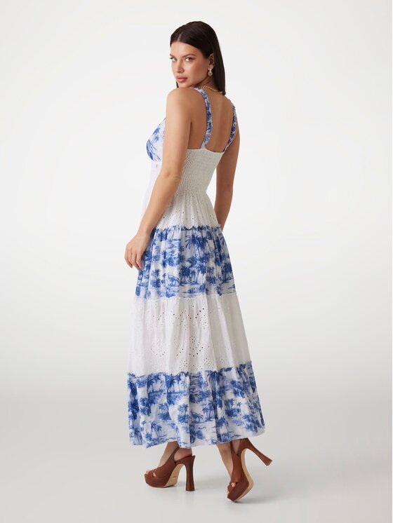 Guess Guess Sukienka codzienna 168083 Niebieski