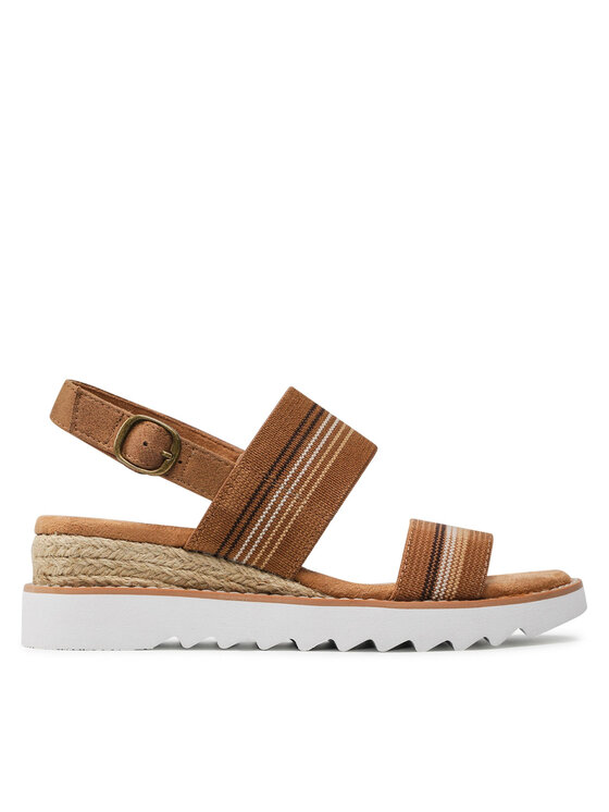 Skechers Skechers Espadrillas BOBS Tea Time 113863/BRMT Marrone