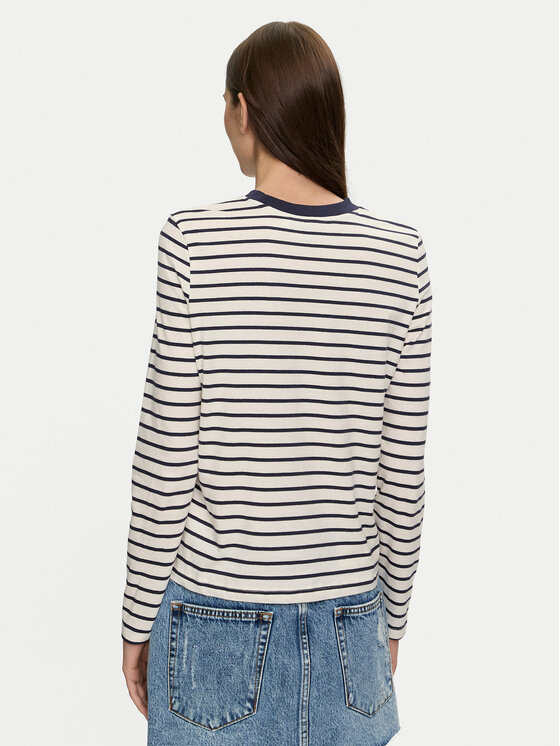 Brave Soul Brave Soul Bluse LLT-248BETHANY Dunkelblau Regular Fit