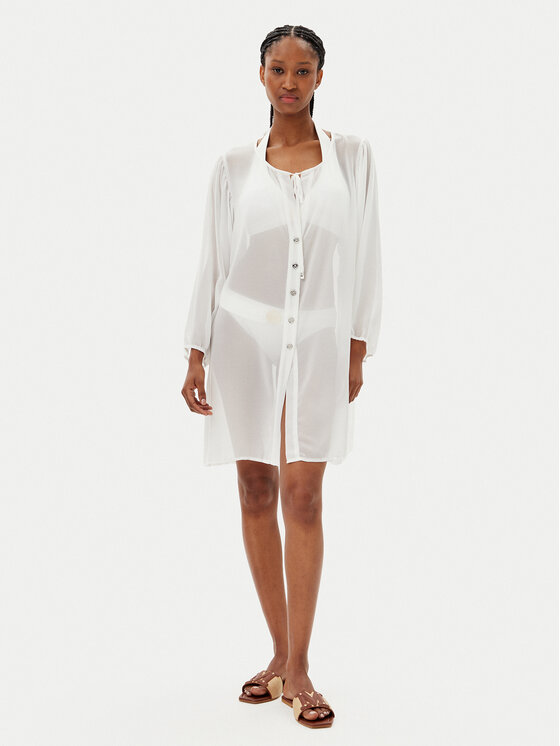 MICHAEL Michael Kors MICHAEL Michael Kors Kimono MM2R791 Bílá Regular Fit