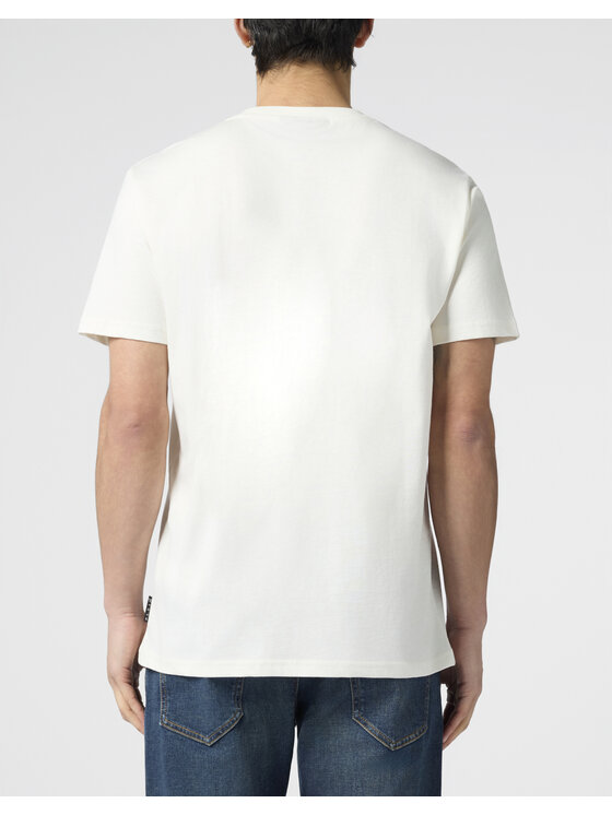 PHILIPP PLEIN PHILIPP PLEIN T-Shirt 30608 Biały Regular Fit