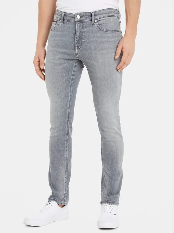 Tommy Jeans Jeans Scanton DM0DM17405 Grau Slim Fit